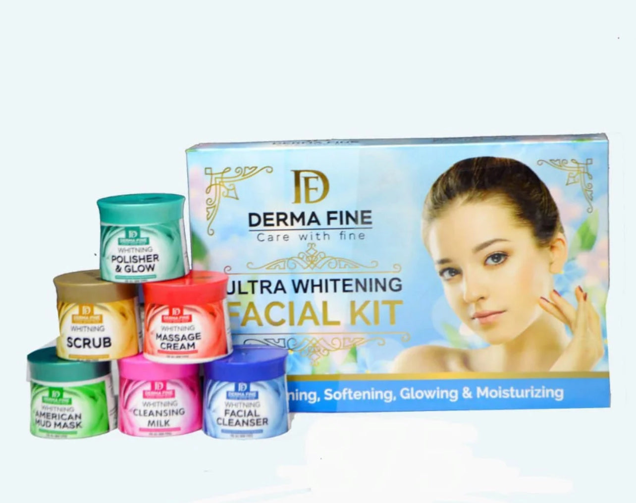 Ultra whitening facial kit